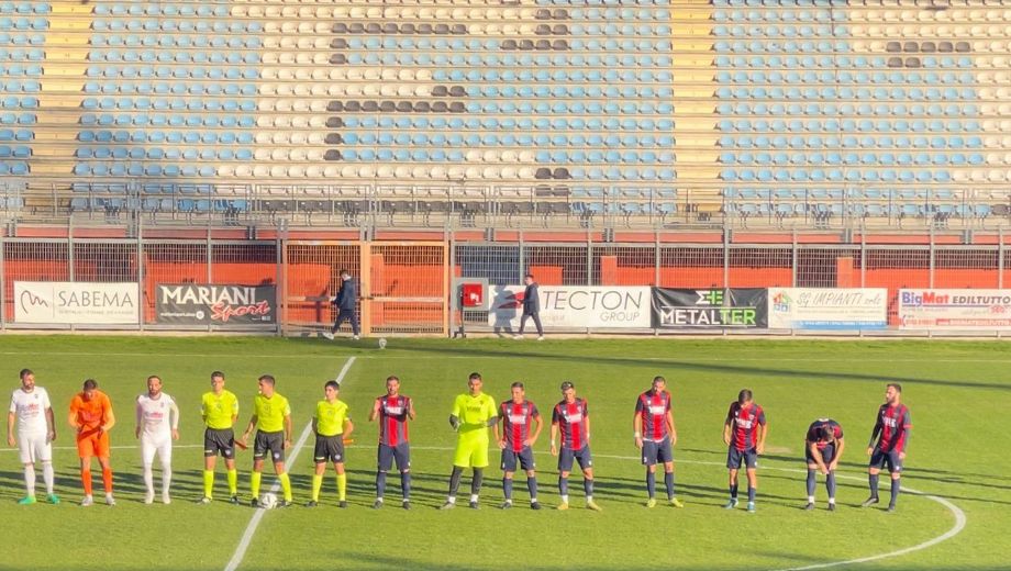 Rieti-Sorianese termina 4-1 rossoblù in partita, ma nel finale arriva l'imbarcata