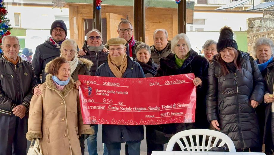 Sorianese unita per la solidarietà successo per la Lotteria di Natale
